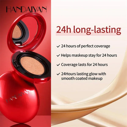 Air Cushion Foundation Light Natural Moisturizing Concealer Whitening Oil-Control Women Base Long-Lasting Makeup Korean Cosmetic