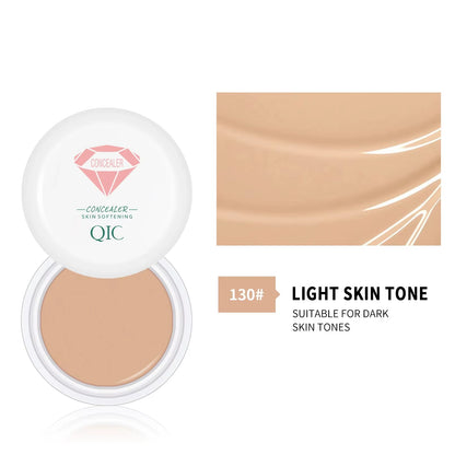 High Coverage Concealer Cover anti Dark Circle Freckle Long-Lasting Waterproof Foundation BB Cream for Face Makeup Base Cosmetic