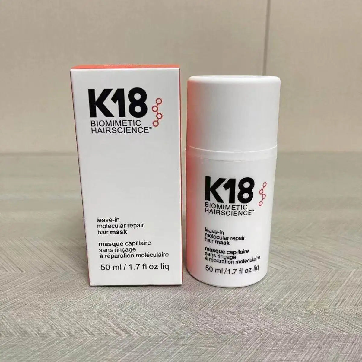 Leave-In Molecular Repair Hair Mask Deep Conditioning Keratin Treatment Soften Hair Smoothing Healthy Hair Care 50Ml 150Ml