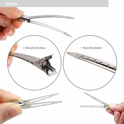 10/20PCS Professional Ladies Salon Fixed Hair No Bend Hair Pin Curl Hairclip Makeup No Crease Hair Clip Hairdress Styling Tool