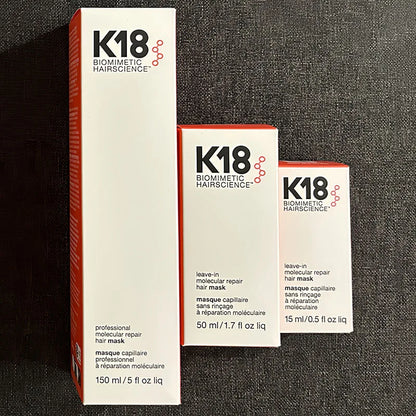 Leave-In Molecular Repair Hair Mask Deep Conditioning Keratin Treatment Soften Hair Smoothing Healthy Hair Care 50Ml 150Ml