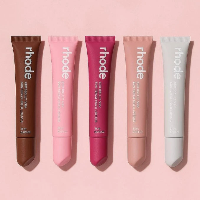Rhod Lip Balm Moisturizing Mirror Long Lasting Lip Gloss Ribbon Espresso Raspberry Toast Plump No-Stick Lip Oil Makeup Cosmetic