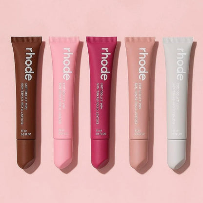 Rhod Lip Balm Moisturizing Mirror Long Lasting Lip Gloss Ribbon Espresso Raspberry Toast Plump No-Stick Lip Oil Makeup Cosmetic