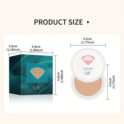 High Coverage Concealer Cover anti Dark Circle Freckle Long-Lasting Waterproof Foundation BB Cream for Face Makeup Base Cosmetic